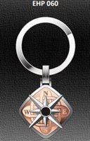 Portachiavi Zancan Uomo Hi Teck in Acciaio EHP060 - EHP060